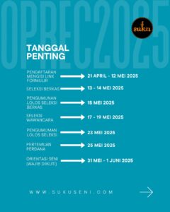 Oprec Suku Seni 2025 3