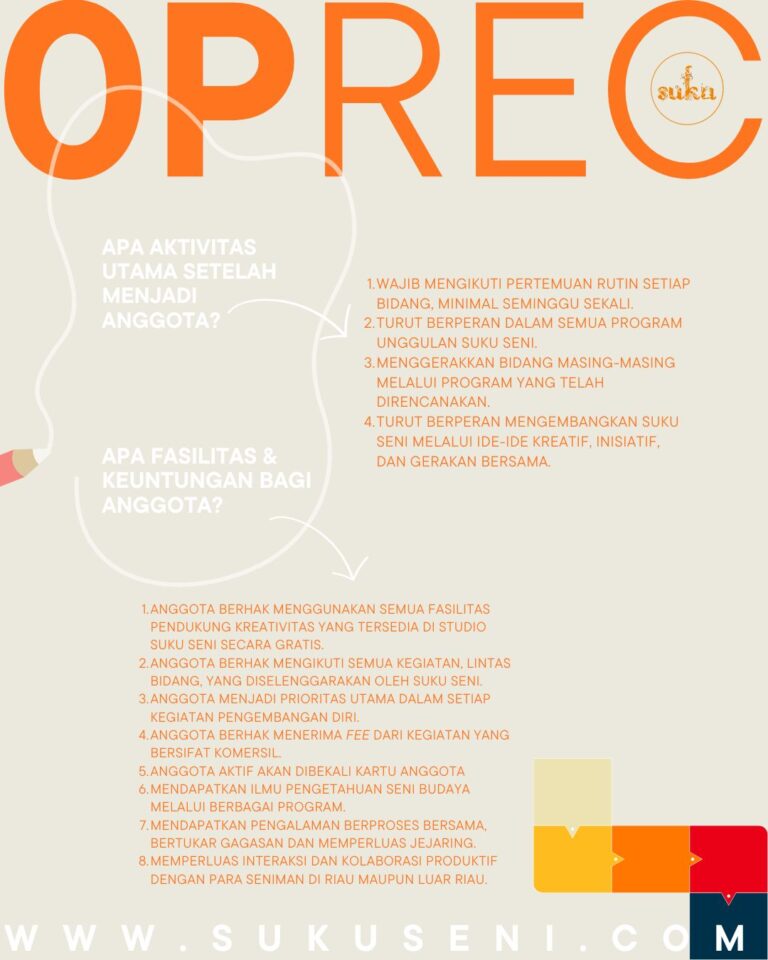 Oprec Suku Seni X 2026 5